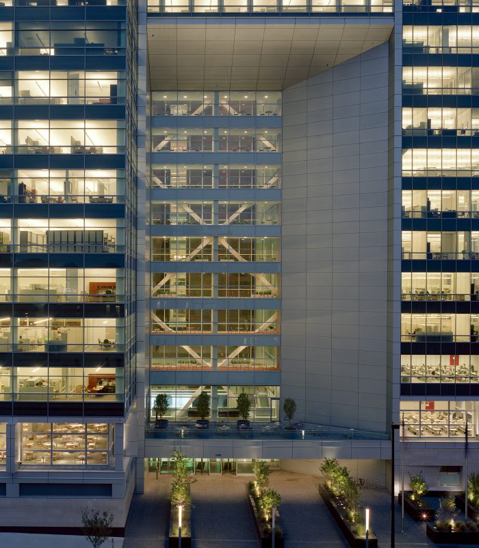 upc-entry-courtyard-with-illuminated-offices