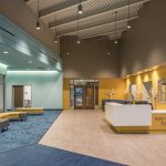 Lobby at Porter Leath Early Childhood Academy