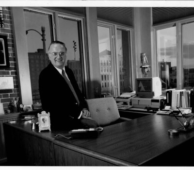 ray-alvine-at-desk_black-and-white