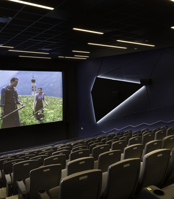 View inside one of the theaters at Chauncey Tower