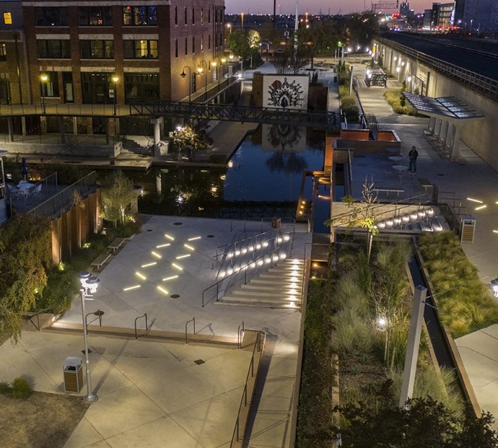 Bricktown Exterior Lighting Wins IES Award