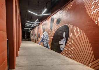 Orange Bricktown Underpass