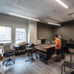 An instructor teaches a student in one of the OSU Greenwood School of Music instrument rooms