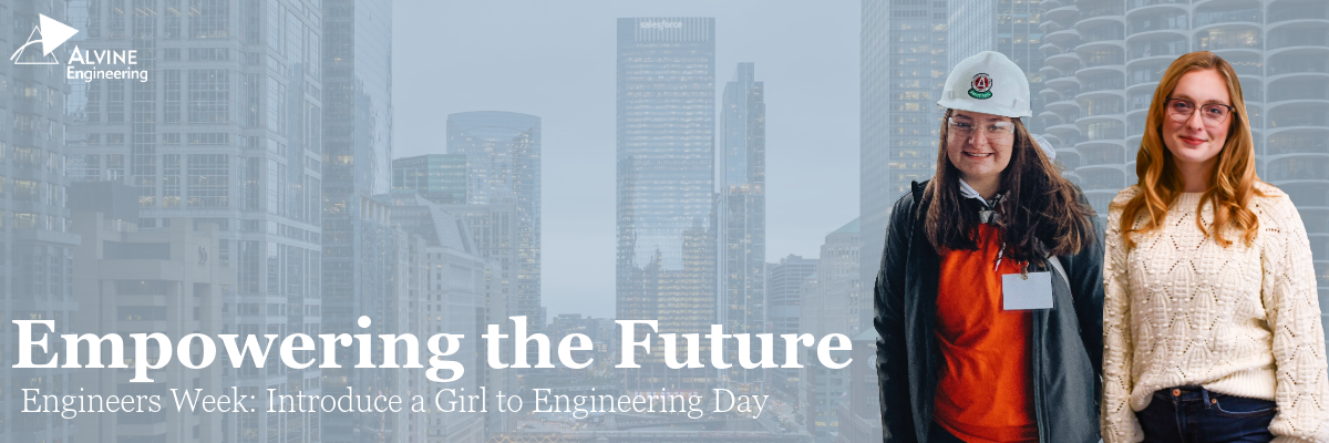 Engineering Week Girls Day Alvine Engineering Header